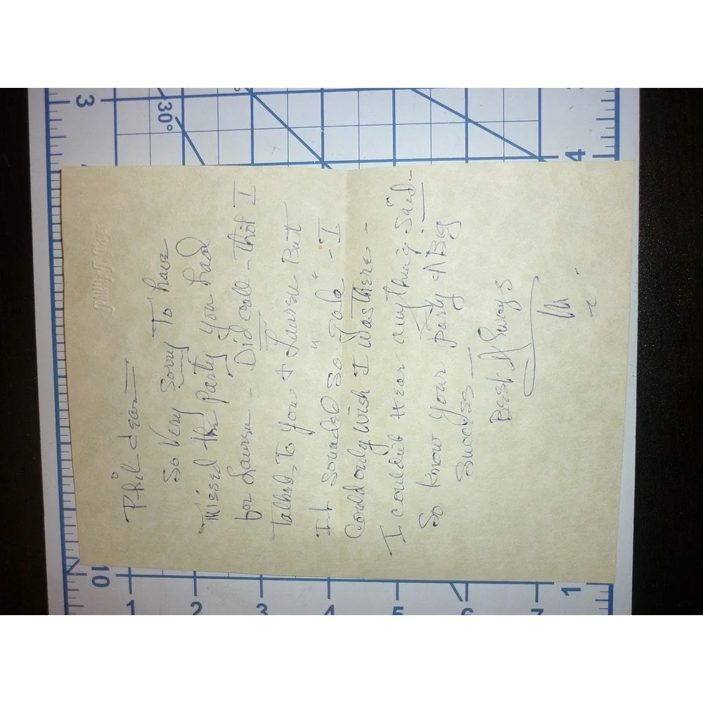 Rare 1980s LGBTQ+ Archive‎ Letter 